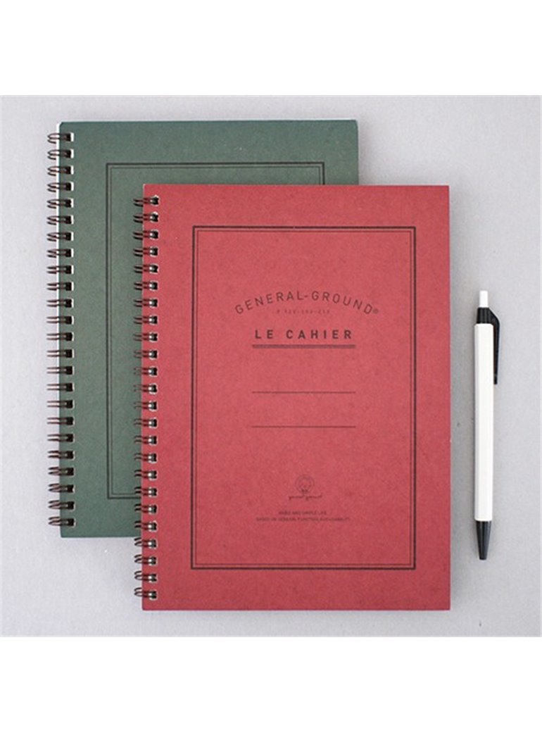 NOTEBOOK General-ground red