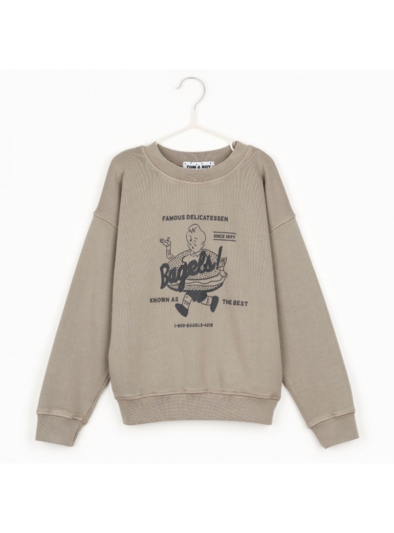 TOM&BOY Bagels Sweatshirt -...