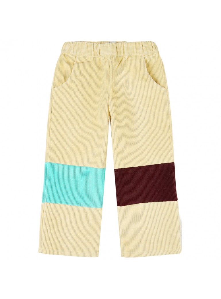 YELLOW PELOTA Patchwork pants